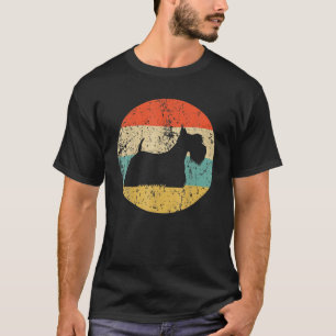 Camiseta Terrier escocés - Perro escocés retro vintage