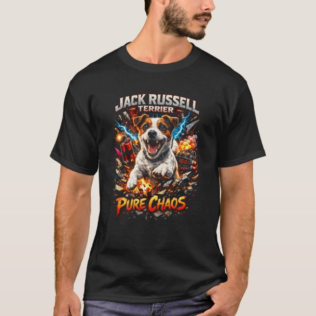Camiseta Terrier Jack Russell (Anverso)