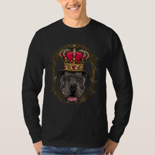 Camiseta Terrier Pit Bull Americano Real Rey Reina Príncipe