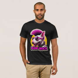 Camiseta TERRIER-PURPER 3 DE LA TORNETA DE ROCK DE punk