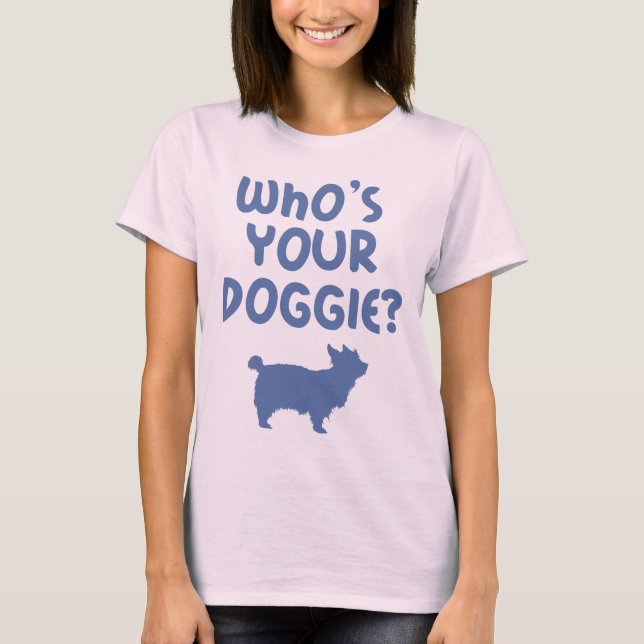 Camiseta Terrier sedoso australiano (Anverso)