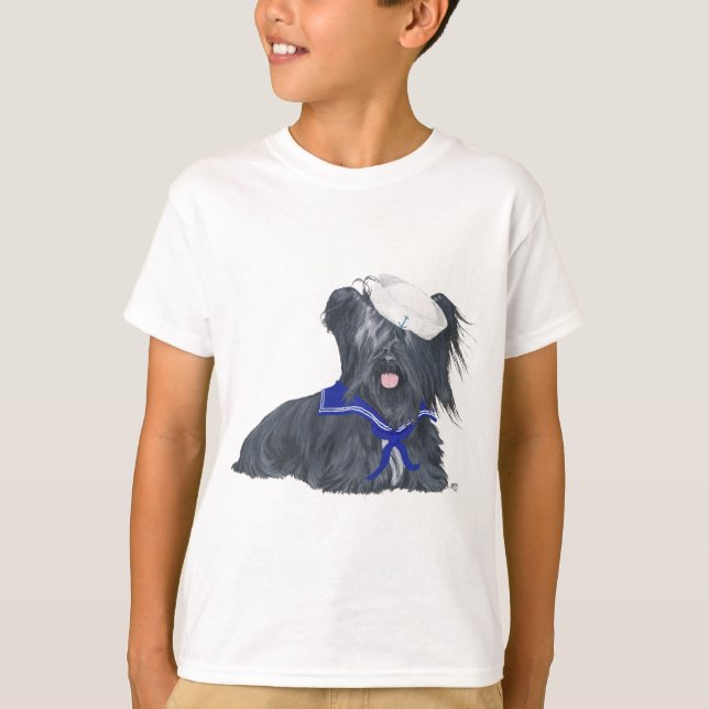 Camiseta Terrier Skye Marinero (Anverso)