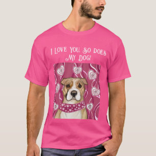 CAMISETA TERRIER STAFFORDSHIRE AMERICANO