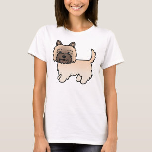 Camiseta Terrier Wheaten Cairn Perro de Dibujos Animados Li