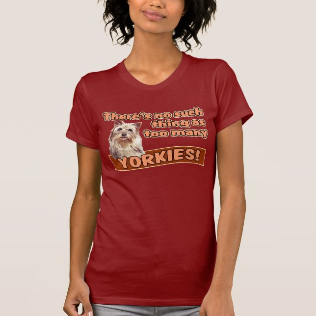 CAMISETA TERRIERES DE YORKSHIRE (Anverso)