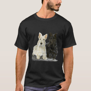 Camiseta Terriers Escoceses Caninos