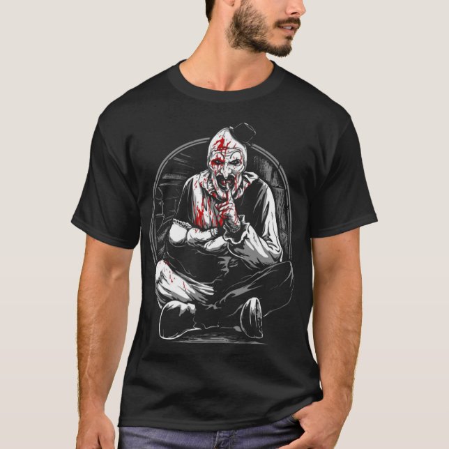 Camiseta Terrificador - Payaso aterrador (Anverso)
