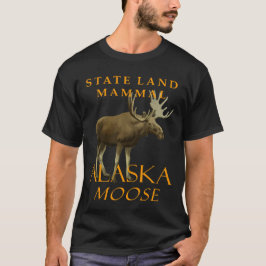 Camiseta Territorio de Alaska Territorio Mammal The Elk