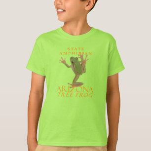 Camiseta Territorio de Arizona Anfibio La Rana de Árbol