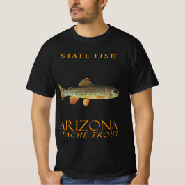 Camiseta Territorio De Arizona Pesca La Trucha Apache