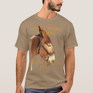 Camiseta Territorio de Carolina del Sur Animal de Trabajo L