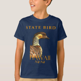 Camiseta Territorio De Hawái - Pájaro De La Cabaña De Hawái