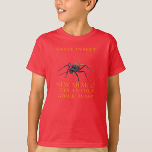 Camiseta Territorio de Nuevo México Insecto Avispa Tarántul
