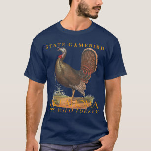 Camiseta Territorio de Oklahoma Gamebird La salvaje Turquía