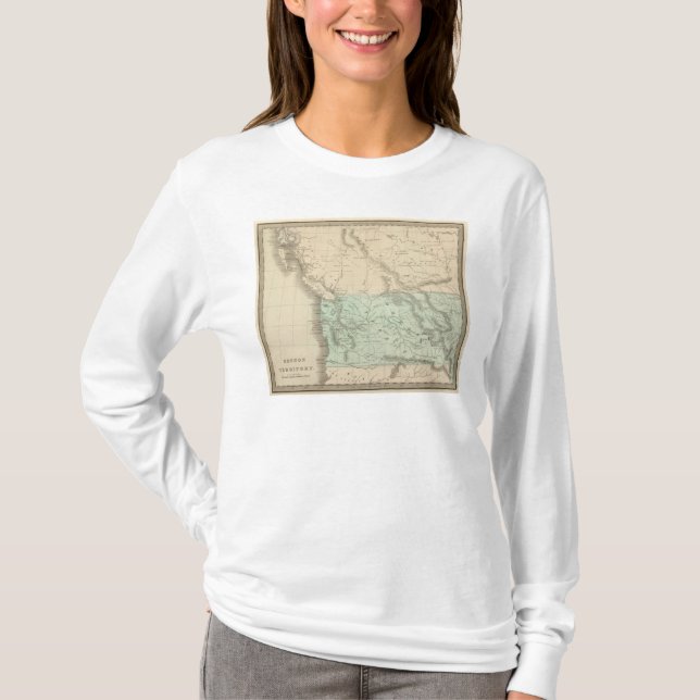 Camiseta Territorio de Oregon (Anverso)