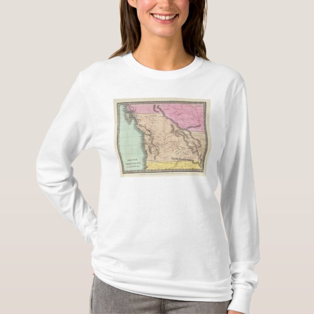 Camiseta Territorio de Oregon (Anverso)