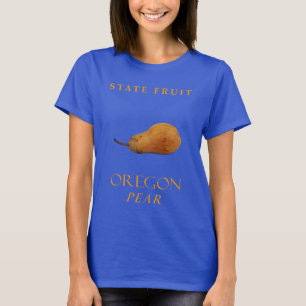 Camiseta Territorio de Oregón Fruta La Pera