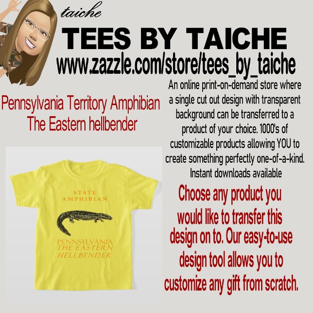 Camiseta Territorio de Pennsylvania - Anfibio (Subido por el creador)