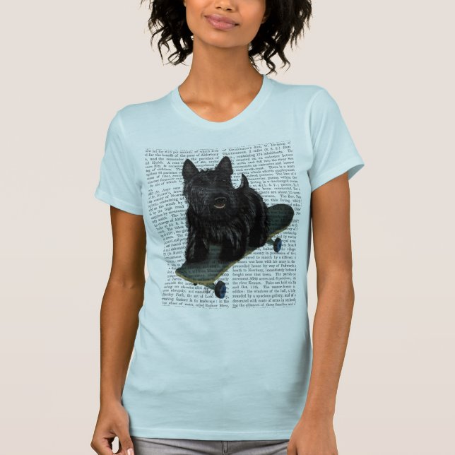 Camiseta Territorio escocés y Skateboard (Anverso)