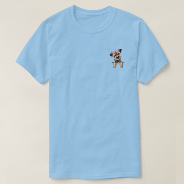 Camiseta Territorio fronterizo de KiniArt (Diseño del anverso)