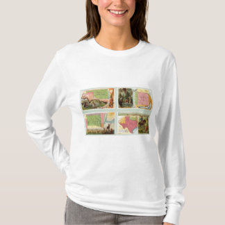 Camiseta Territorio indio, New México, Dakota del Sur,