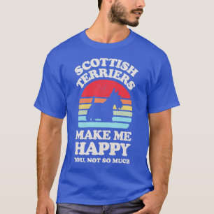 Camiseta Territorios escoceses me hacen feliz retro al atar