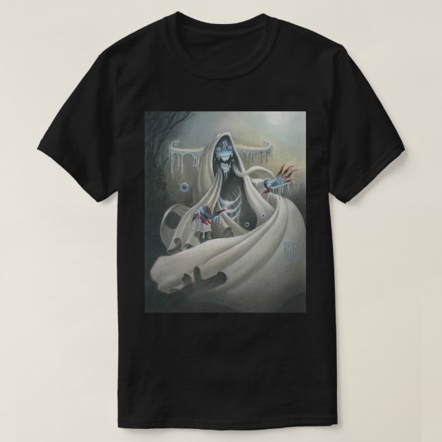 Camiseta Terror Congelado (Diseño del anverso)