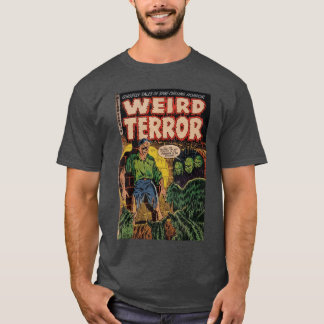 Camiseta Terror de Halloween Cómic de Monstruo Antiguo Retr