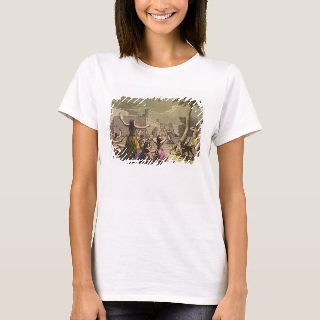 Camiseta Terror de los peruanos durante un eclipse de m (Anverso)