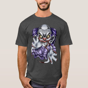 Camiseta Terror de Payaso Halloween vintage