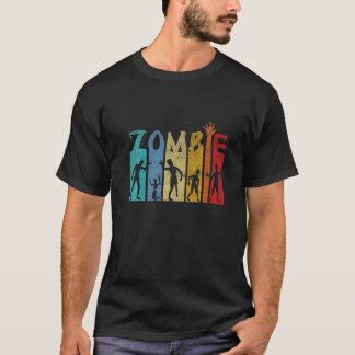 Camiseta Terror de Zombies Halloween Muerto Cadáver Zombies
