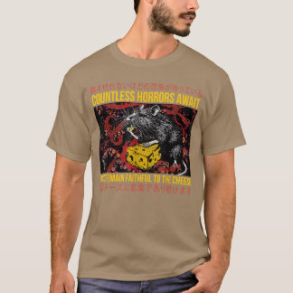 Camiseta Terror Japonés Rata Retro Innumerables Terrores Es