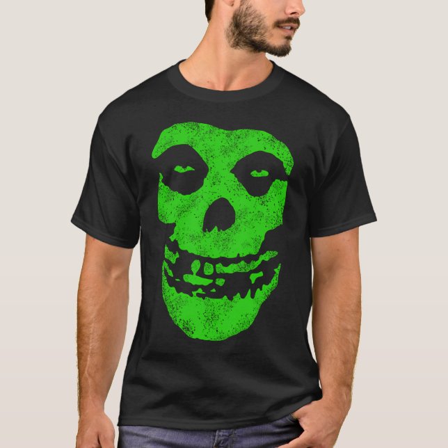 Camiseta terror punk carmesí (Anverso)