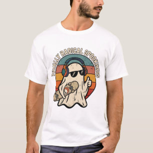Camiseta Terror Radical Total de Halloween Patineta Fantasm