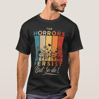 Camiseta Terrores de mujeres persisten pero yo también dive
