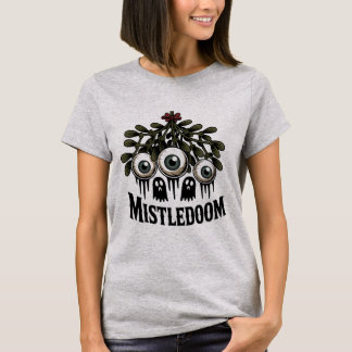 Camiseta Terroríficas Navidades Góticas de Mistledoom