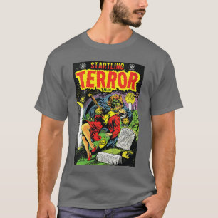 Camiseta Terrorífico Cómic de Lobo Hombre Vintage de Hallow
