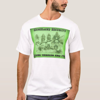 Camiseta Terrorismo que lucha de la seguridad de patria