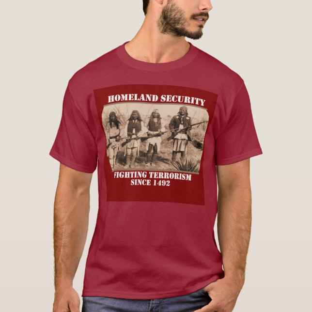 Camiseta Terrorismo que lucha desde 1492 (Anverso)