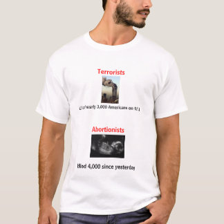 Camiseta Terroristas contra abortistas