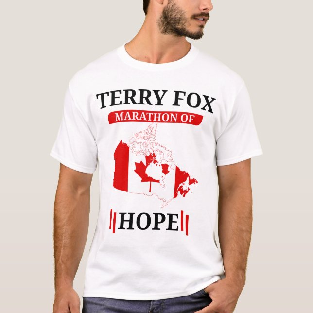 CAMISETA TERRY FOX MARATHON DE LA ESPERANZA (Anverso)