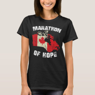 Camiseta Terry Fox Marathon Of Hope Canada Marathon