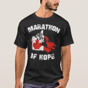 Camiseta Terry Fox Maratón de Esperanza Canadá Maratón