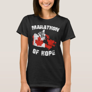 Camiseta Terry Fox Maratón de Esperanza Canadá Maratón