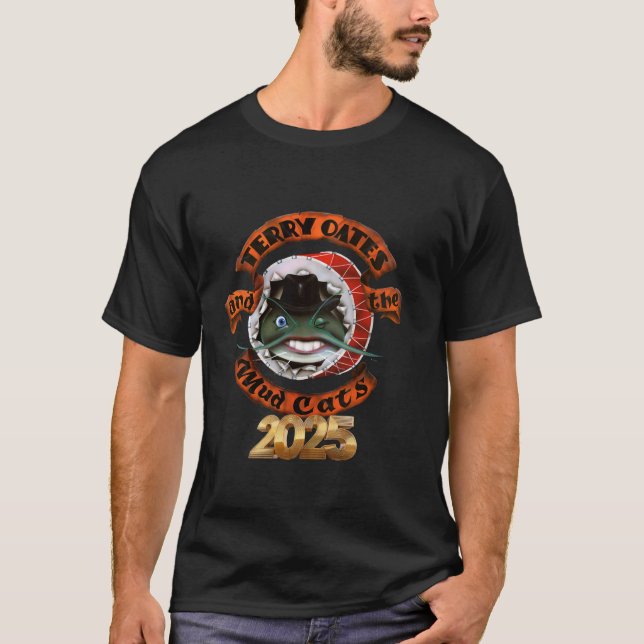 Camiseta Terry Oates & the Mudcat 2025 Men's T-shirt (Anverso)