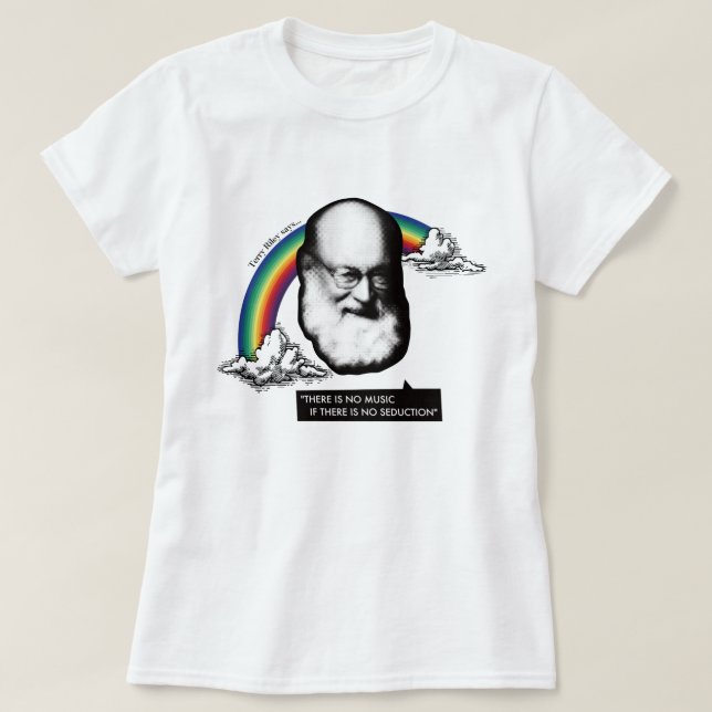 Camiseta [Terry Riley OFFICIAL DESIGN] Rainbow / women's (Diseño del anverso)