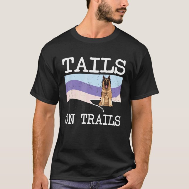 Camiseta Tervuren Belga Sigue El Sendero De Perros (Anverso)
