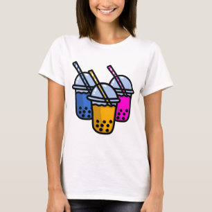 Camiseta tés de burbujas adorables