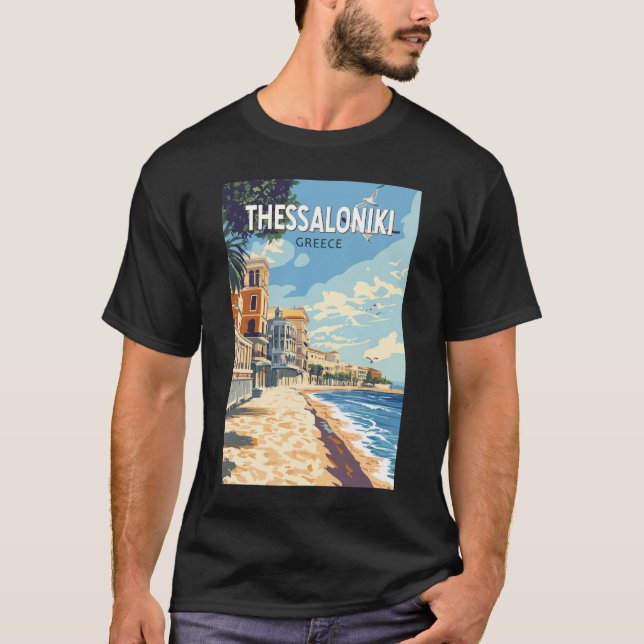 Camiseta Tesalónica Grecia Viaje al arte (Anverso)