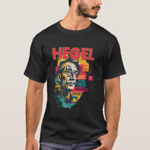 Camiseta Tesis de diseño de filosofía de Hegel, antítesis,